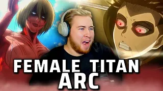 I Binged the Female Titan Arc (Attack on Titan REACTION)