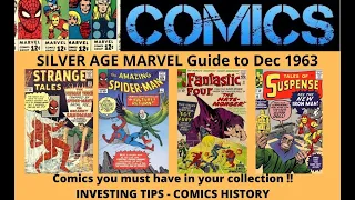 SILVER AGE Marvel Comics Dec 1963 Comic Book Investing key issues Spider man CBSI Hoknes
