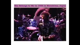 "She's got everything she needs" -she's a sphynx and "She Belongs to Me" Dylan Hiroshima, Japan 1994