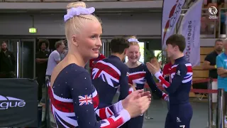 Great Britain - 2022 TeamGym European bronze medallist, junior mixed team