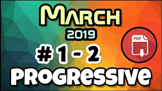 # 1 - 2 | 120 wpm | Progressive Shorthand | March 2019