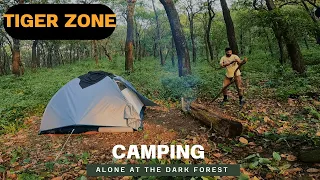 "Survival Skills: Camping in the Wild" || Tiger Attack Forest ||