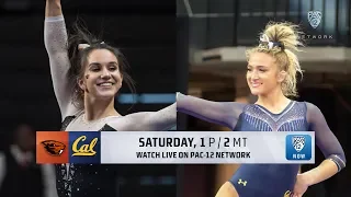 Oregon State-California women's gymnastics meet preview