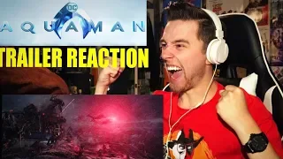 Aquaman Trailer #1 REACTION AND REVIEW (SDCC 2018)