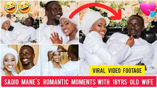 💘🤣 SADIO MANE WEDDING ROMANTIC AND FUNNY MOMENTS WITH 18 YEARS OLD WIFE AISHA TAMBA | MANE MARRIAGE