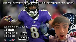 BIG MVP! Lamar Jackson's best plays from 4-TD game | Divisional Round | REACTION