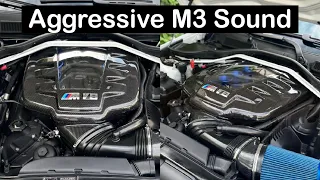 The Cheapest E92 M3 Intake Sounds Really Good With EAE Carbon Fiber Plenum BMW M3 Induction Noise