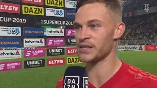 Kimmich streitet im Interview Tätlichkeit gegen Sancho ab! Dortmund vs Bayern 2:0 Supercup 2019