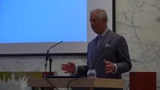 The Prince of Wales makes a speech on antibiotic resistance