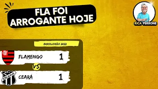 Fla não tinha motivo pra poupar o time hoje e custou caro