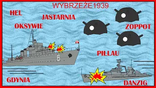 Bitwa w Zatoce Gdańskiej, Wybrzeże Polskie 1939, Kampania Wrześniowa