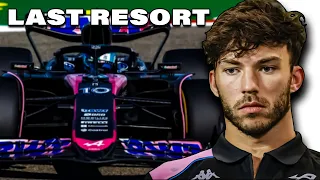 Pierre Gasly has No Choice