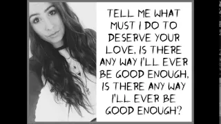 "Good Enough" - Cimorelli Lyrics (Live)