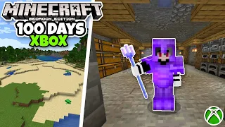 I Survived 100 Days In Minecraft Bedrock [XBOX ONE]