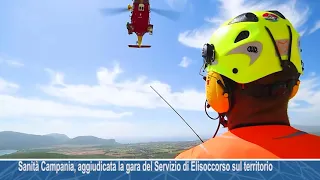 Sanità Campania, aggiudicata la gara del Servizio di Elisoccorso sul territorio