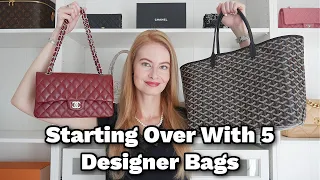 5 Bags To Start Over My Designer Bag Collection ✅ || Chanel, Dior & more