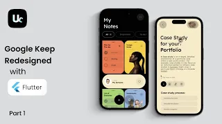 Google Keep (Note App) redesigned with Flutter | part 1 Home Screen