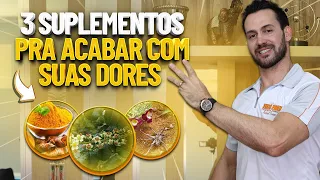 OS 3 MELHORES SUPLEMENTOS PARA DOR E INFLAMAÇÃO - Fisioprev com Guilherme Stellbrink