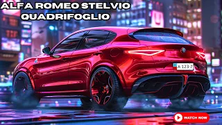 New-gen super SUV Alfa Romeo Stelvio Quadrifoglio 2025 official reveal : FIRST LOOK!