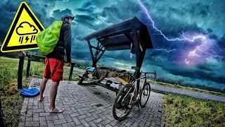 UNWETTER ÜBERRASCHT MICH!😱 180KM BIKEPACKING TOUR + OVERNIGHT