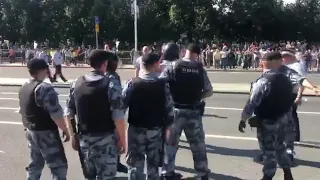 Допускай!: Акция протеста в Москве 27 июля 2019 года