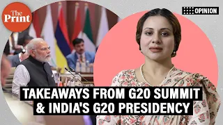 How do you count the takeaways from India's G20? It's as simple as ABCD