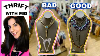 How To Flop At The Thrift Shop! What Not To Do! Thrift With Me!