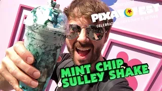 Pixar Fest Mint Chip Sulley Monster's Inc Shake! - Disney California Adventure