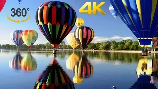 aerowaltz видео 360 воздушный шар полет аэростат Дмитров - air balloon aerostat  video 360