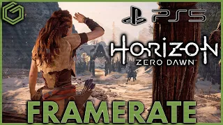 Horizon Zero Dawn 60 FPS Update on PS5