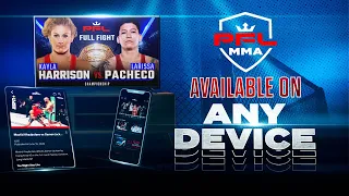 Professional Fighters League Launches Official On-Demand Streaming App