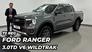 73 Reg Ford Ranger 3.0TD V6 Wildtrak (VAT Q)