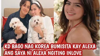 KD BAGO LUMIPAD  PUNTA NG KOREA  BUMISITA MUNA ANG LOVE NIYA ALEXA NGITING INLOVE