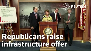 Infrastructure bill 2021: Republicans increase offer to $928 billion