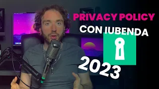 [Tutorial ITA] Privacy Policy con Iubenda - AGGIORNATO 2023