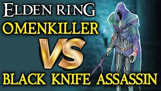 ELDEN RING BOSS VS. BOSS: Black Knife Assassin VS. Omenkiller!