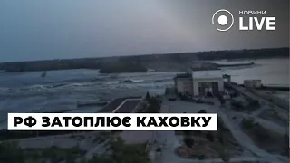 ‼️ТЕРМІНОВО! Каховську ГЕС підірвали росіяни! Затоплення вже почалося | Новини.LIVE