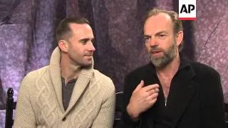 Joseph Fiennes and Hugo Weaving, stars of the Sundance film 'Strangerland,' talk about their love of