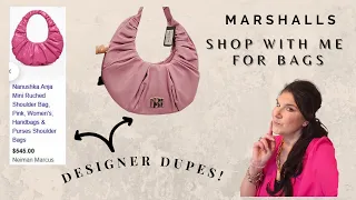 Surprising finds at Marshalls! Bag & Luggage shop with me. You won't believe the designer dupes!