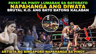Singaporean Actress Napahanga sa Payatot na Pinoy boxer Brutal K.O. kalaban