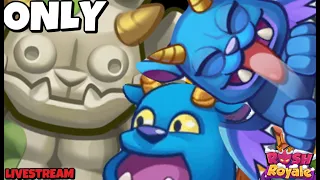 IM ONLY PLAYING GARGOYLE DECKS.... ITS STONE TIME !! RUSH ROYALE