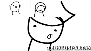 {asdfmovie} Look out he's got a nose!  - Sparta Rock Hard Base V2