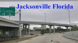 Jacksonville, Florida  /  Roosevelt Blvd   -   I-10E  -  I-95S   - J. Turner Butler Blvd  -  I-295 N