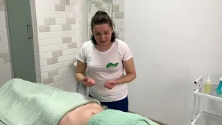 Массаж живота.Убираем лишние сантиметры! Abdominal massage. Removing extra centimeters!