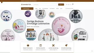 Button selbst gestalten mit Designer-Tool von Awardbutton