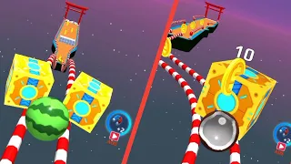 Sky Rolling Ball 3D - All Levels 185-190, SpeedRun Gameplay, Android IOS, Amaizing Ball Game