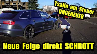 Audi RS6 bekommt 22 Zoll Felgen & Tsallo zerstört sie direkt