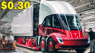 Tesla Semi 7 Year BIG Upgrade! Optimizing Payload, Cost Efficiency and MORE