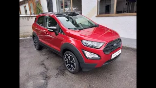 Ford EcoSport Active in Fantastic Red 2023