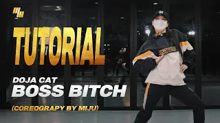 DOJA CAT - BOSS B*TCH Dance Tutorial | CHOREOGRAPHY by MIJU | LJ DANCE | 안무 춤 배우기